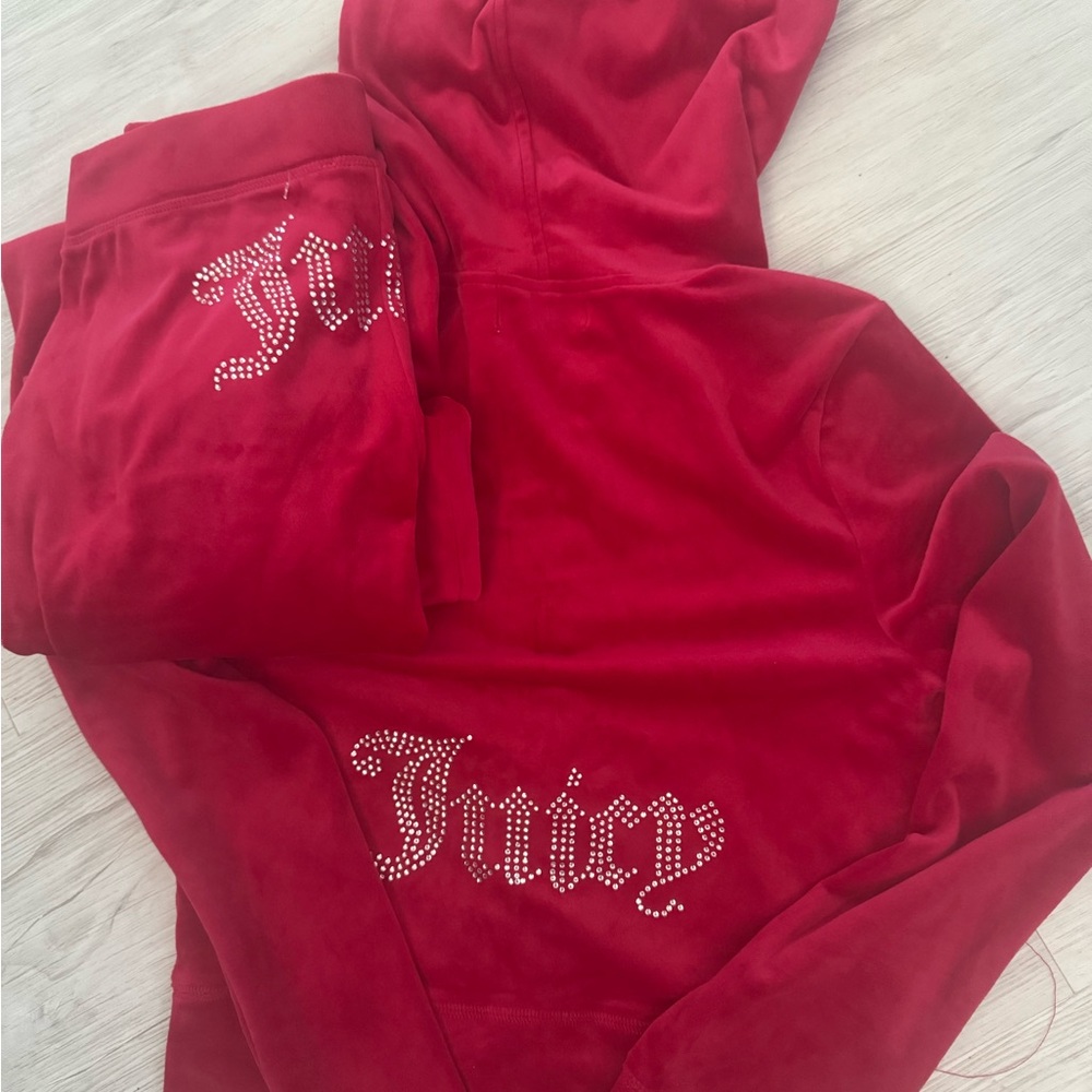 Juicy Couture Red Tracksuit